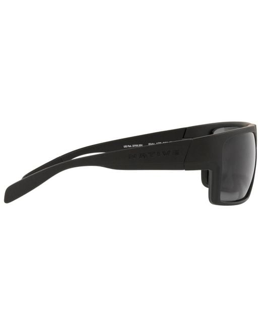 Native Eyewear Black Native Polarized Sunglasses for men