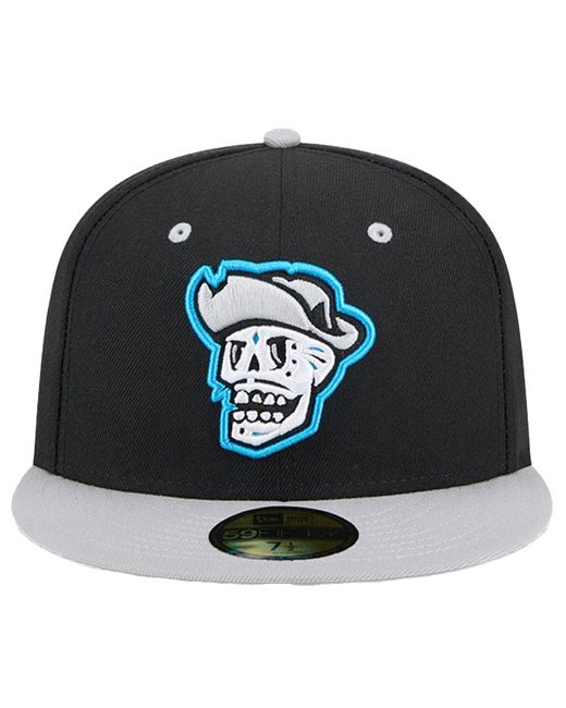 KTZ Black Las Vegas Aviators Copa De La Diversion 59fifty Fitted Hat for men