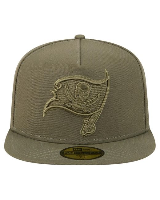 KTZ Green Â Tampa Bay Buccaneers Color Pack A-frame 59fifty Fitted Hat for men