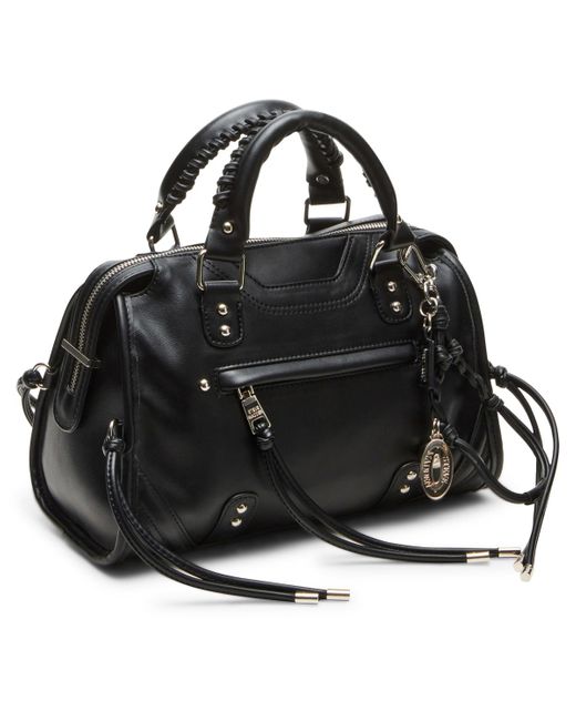 Steve Madden Black briggs City Zipper Satchel Bag