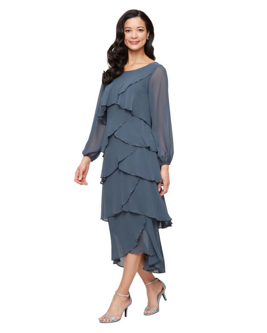denim v neck dress V-Neck Denim Dress-Mid Vintage