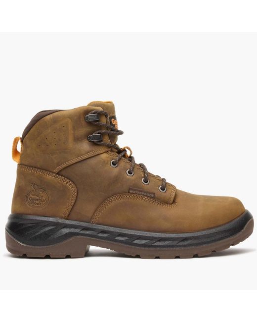 Georgia Boot Brown Ot Waterproof Work Boot for men