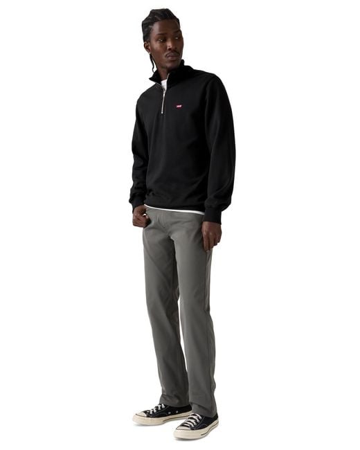 Levi's Gray 514 Straight Tech Pants for men