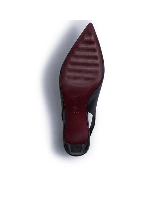 Bernardo Black Maude Slingback Pump