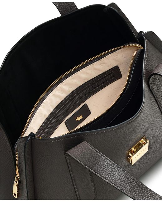 Radley Sloane Street Leather Large Zip Top Shoulder Bag in Black Lyst