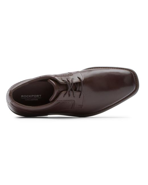 Rockport Brown Nextgen Plain Toe Oxford Shoe for men