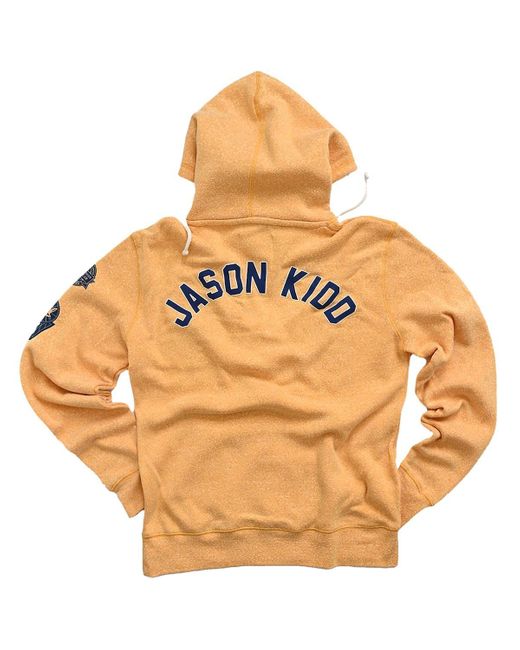 Roots Of Fight Metallic Jason Kidd Cal Bears Name Number Tri-blend Pullover Hoodie for men