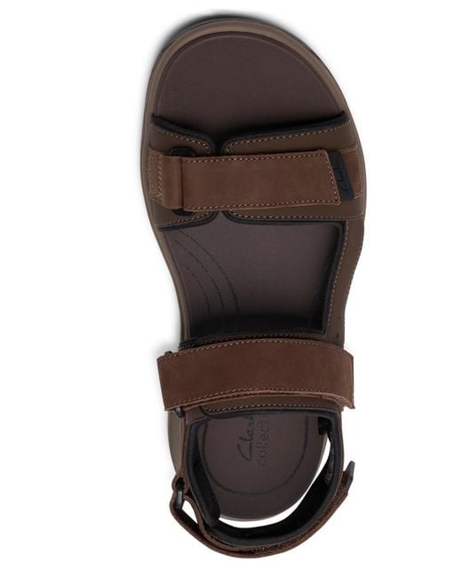 Clarks Brown Collection Guideview Trek Sandals for men
