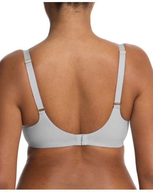 Natori Gray Comfort Evolution Full Fit Memory Foam Convertible Underwire Bra 731337