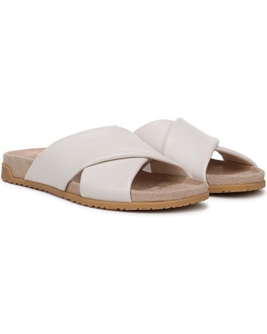 Vionic White Etna Slide Sandals