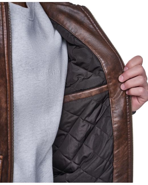 Levi's Brown Classic Bomber Jacket for men