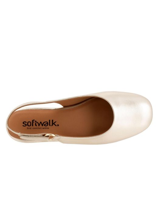 Softwalk® White Katy Flat