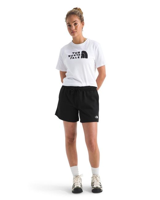 The North Face White Evolution Simple Dome Shorts
