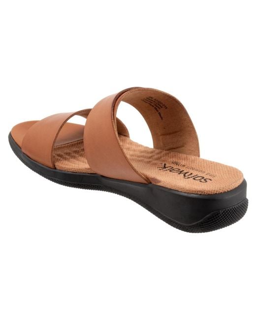 Softwalk® Brown Toki Sandal