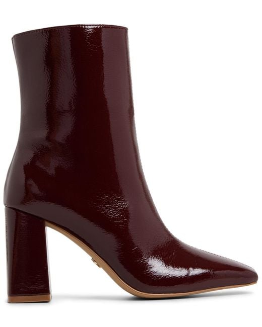 ALDO Purple Vellamo Square Toe Dress Booties