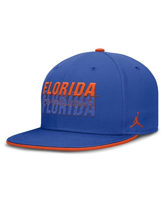 Nike Blue Florida Gators True Primetime Performance Fitted Hat for men