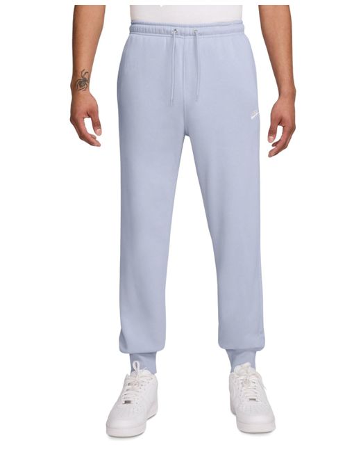 Nike Blue Club Fleece Drawstring joggers Pants for men