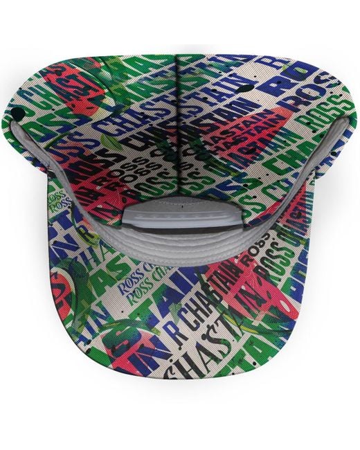Trackhouse Racing Team Collection White Ross Chastain Sublimated Melon Man Adjustable Hat for men