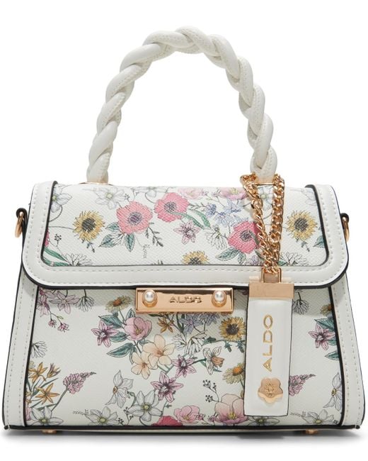 ALDO Metallic Aira Small Top Handle Bag