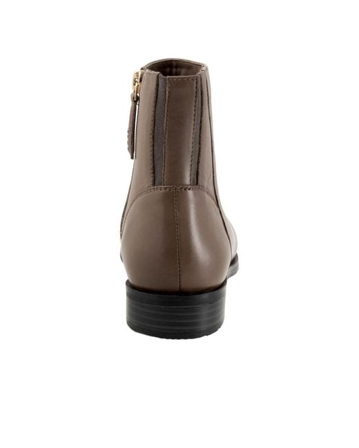 Trotters Brown Ava Boot