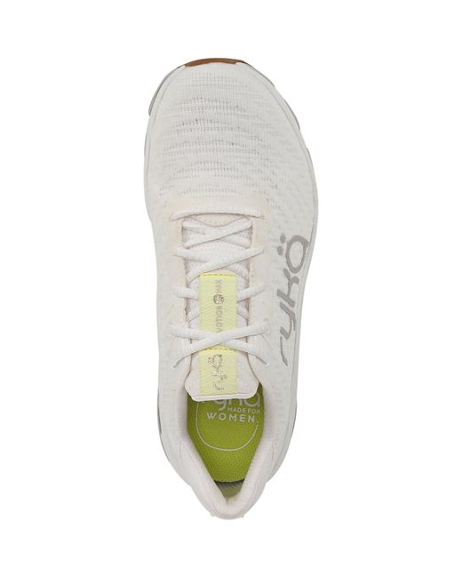 Ryka White Devotion X Max Rs Walking Sneakers