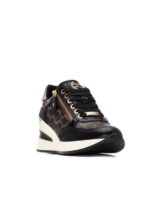 Xti Black Multicolor Sneakers