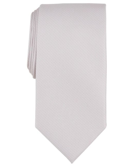 Michael Kors White Sorrento Solid Tie for men