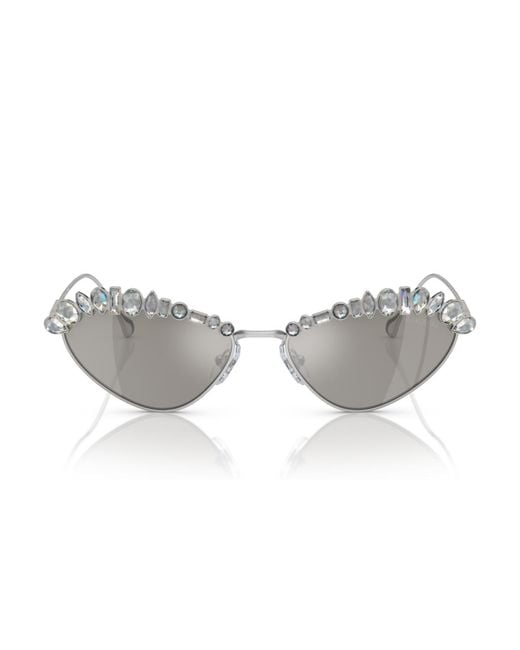 Swarovski White Sunglasses