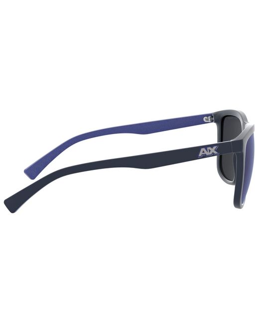 armani exchange blue glasses