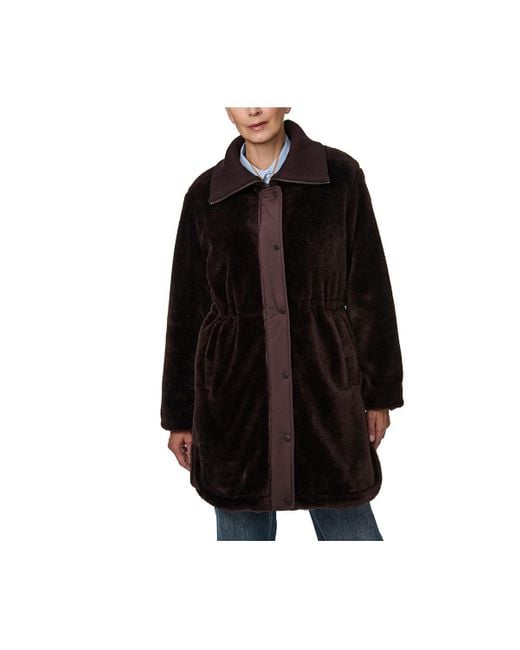 Bernardo Black Soft Sherpa Anorak