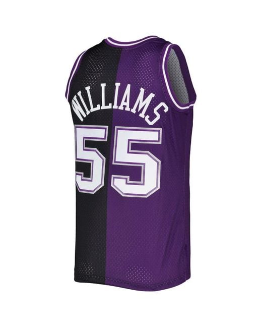 Jason Williams Sacramento Kings Mitchell & Ness Big & Tall Hardwood  Classics Name & Number T-Shirt - Black
