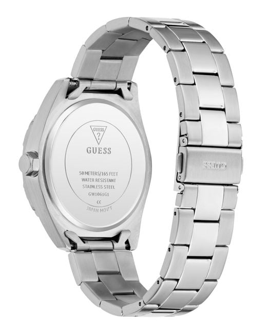 Guess Gray Tone Multi-function Watch for men