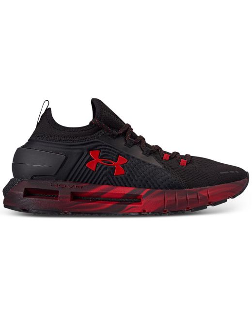 Under Armour Synthetic Hovr Phantom Se Bnb Running Sneakers From Finish  Line in Black/Red (Black) for Men | Lyst