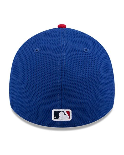 KTZ Blue/red Colorado Rockies 2025 Mlb All-star Game Workout 39thirty Flex Hat for men
