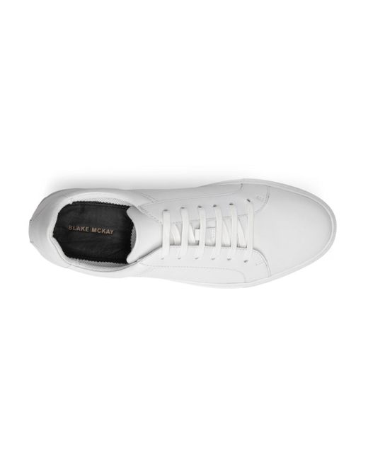 Blake McKay White Jay Casual Low Top Fashion Sneaker for men
