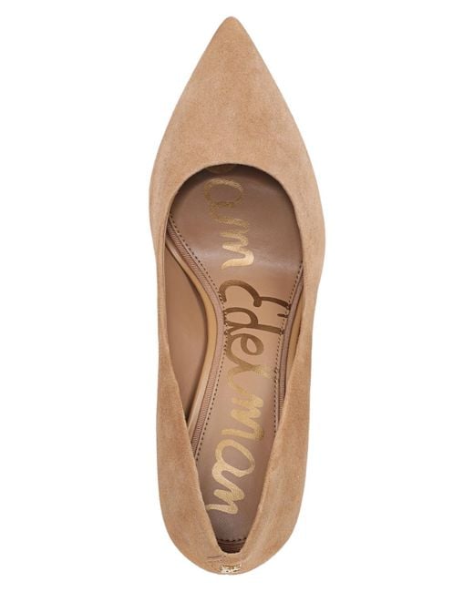 Sam Edelman Natural Hazel Pumps