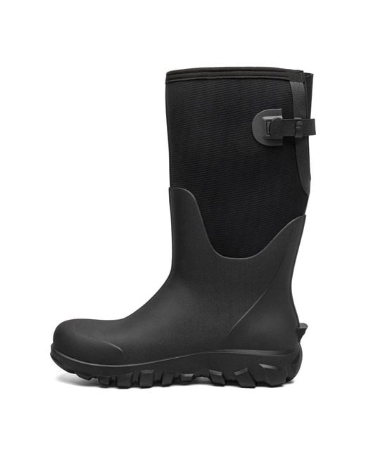 Bogs Black Classic Seamless Tall Boot for men