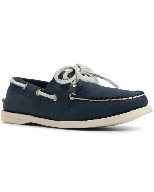 Sperry Top-Sider Blue Authentic Original 2 Eye Lace-up Boat Shoe