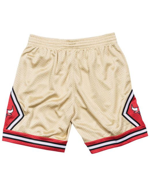 Chicago Bulls Mitchell & Ness Hardwood Classics 1997 Hyper Hoops Swingman  Shorts - White