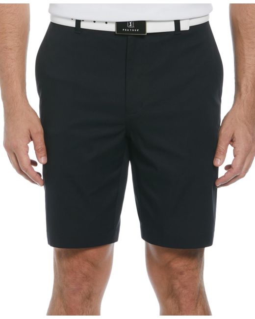 PGA TOUR Black Big & Tall 8" Solid Golf Shorts for men