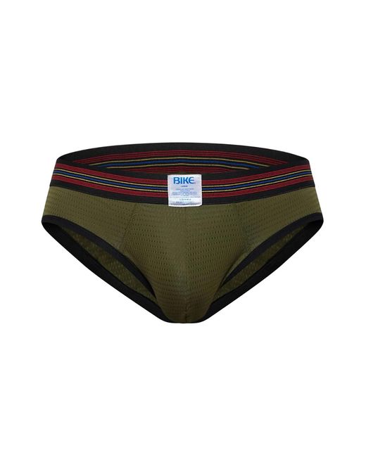 Bike Athletic Black Mesh Brief for men