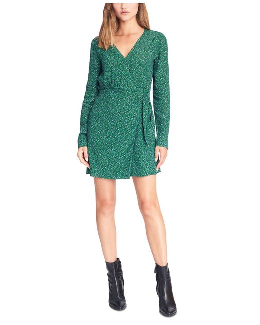 sanctuary leopard wrap dress