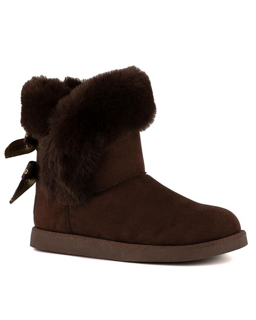 Juicy Couture Brown King 2 Cold Weather Pull-on Boots