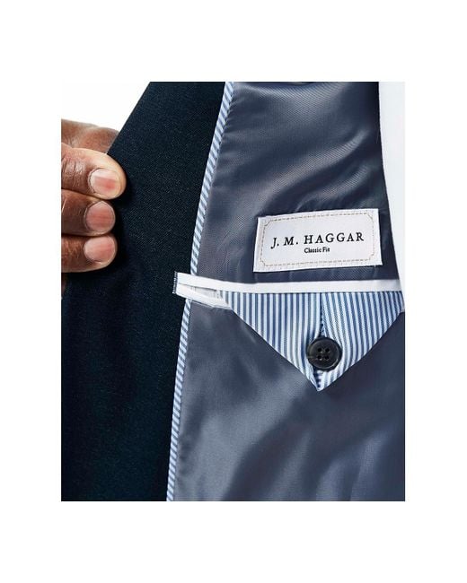 Haggar Blue Big And Tall Classic Suit Separates Jacket for men