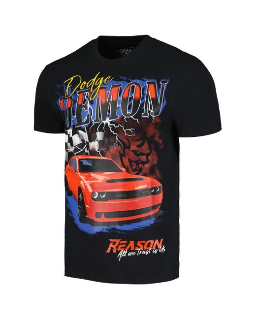 Reason Black And Dodge Demon Racing T-shirt