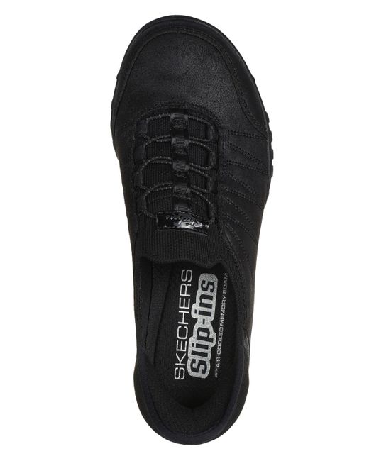 Skechers Black Slip-ins Breathe Easy Slip-on Walking Sneakers From Finish Line