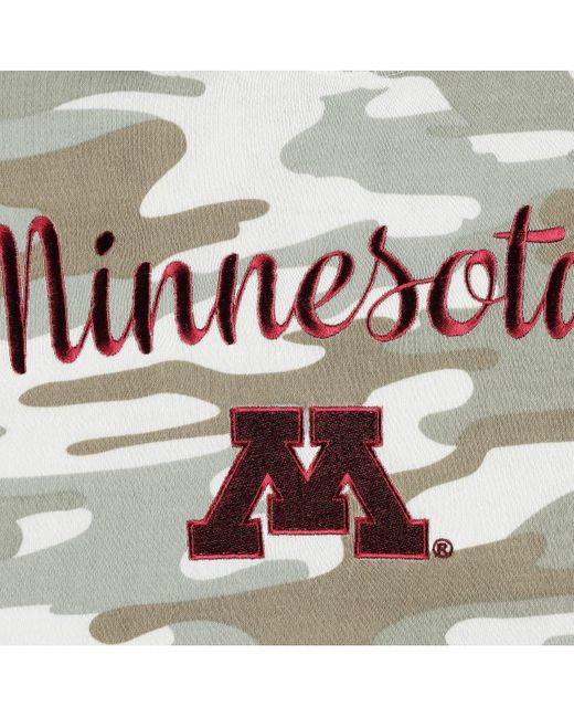 Pressbox Metallic Minnesota Golden Gophers San Pablo Pullover Hoodie