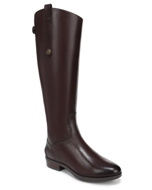 Sam Edelman Brown Penny Knee-high Riding Boots