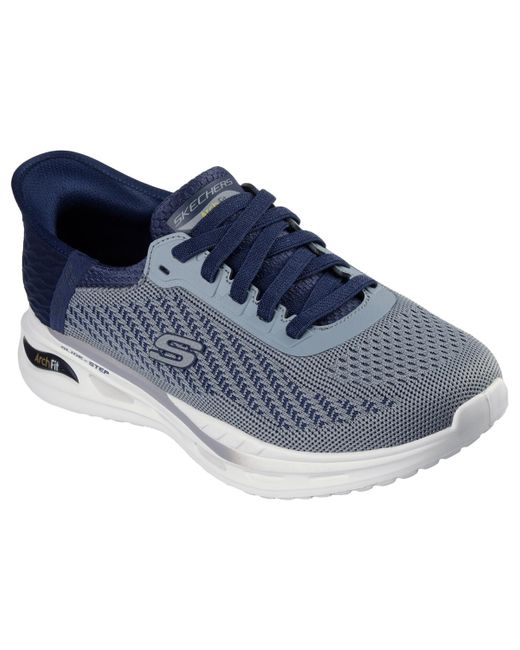 Skechers Blue Slip-ins Relaxed Fit: Arch Fit Orvan for men