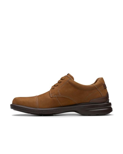 Clarks Brown Collection Gessler Cap Toe Dress Shoes for men
